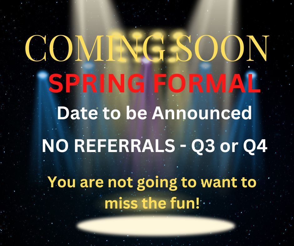 Spring Formal Flyer