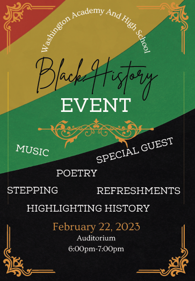 black history event flyer