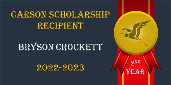Carson Scholarship Award