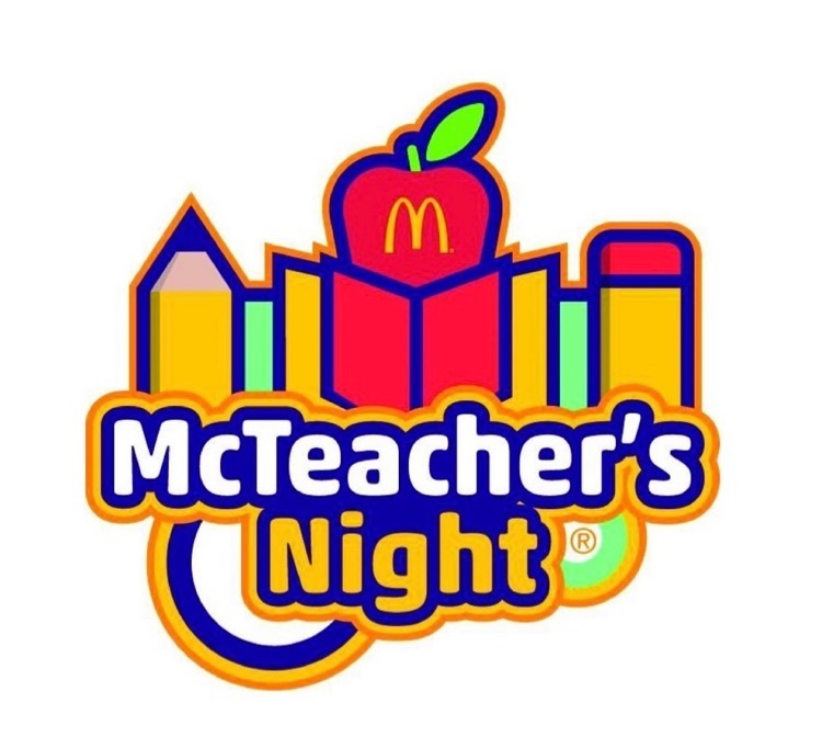 McTeacher logo pencil and apple