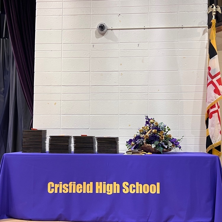 table with diplomas